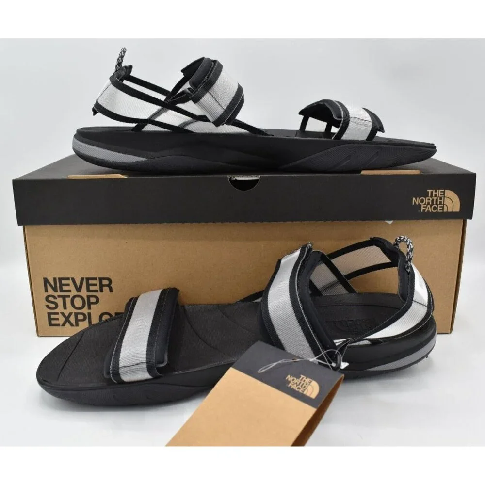The North Face Mens Size 12‎ Skeena Sport Black Grey Sandals Shoes